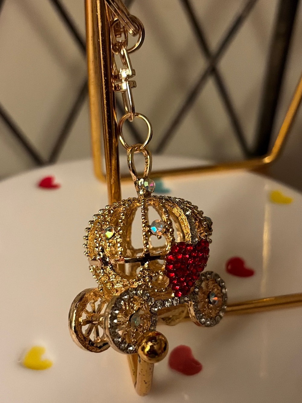 Princess Carriage Key Charm Nwot - Picture 2 of 4